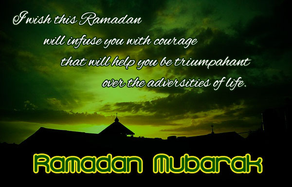 تهنئة رمضان بالانجليزي بالصور ٥