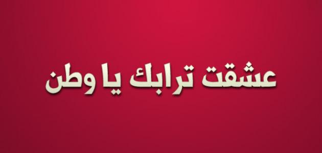 خواطر مؤثرة عن الوطن