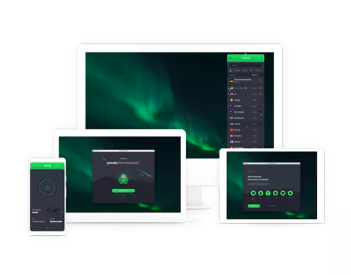 6 . الوصول إلى الإنترنت الخاص Private Internet Access