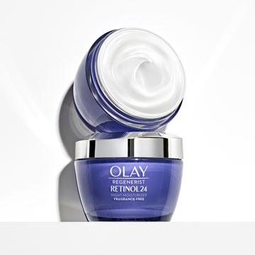 كريم اولاي للتجاعيد بالريتينول Olay Retinol 24 Night Face Moisturiser With Retinol & Vitamin B3