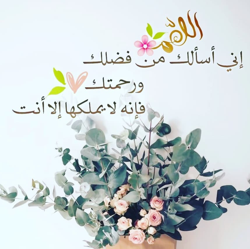 اللهم اني اسالك من فضلك ورحمتِكَ ابن باز