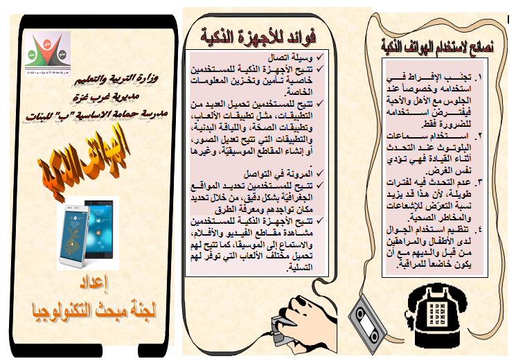 مطويات عن الاجهزة الذكية 1