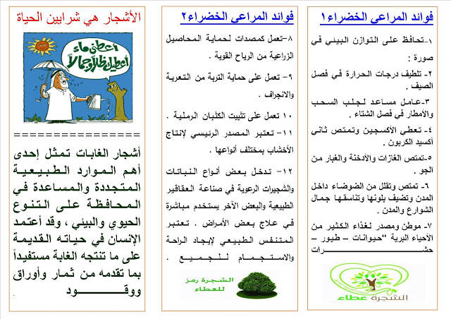 مطويات عن البيئة2