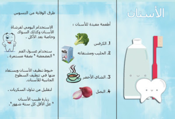 مطويات عن الأسنان 2
