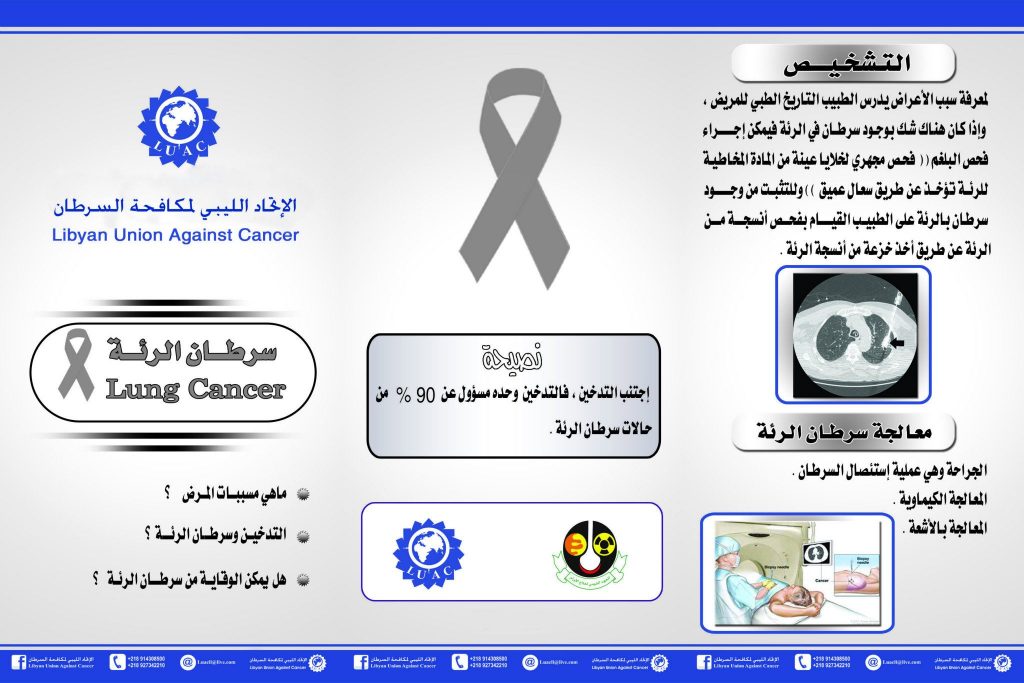 مطويات عن سرطان الرئة 2