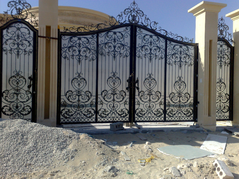ابواب حديد فيلات2