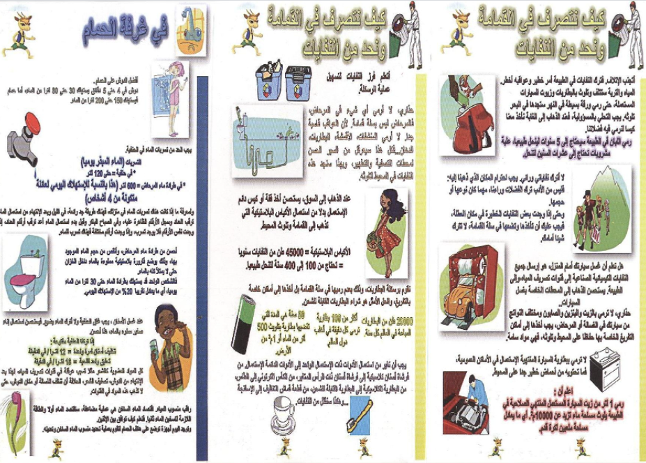 مطويات عن البيئة 3