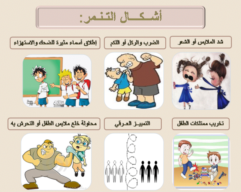 مطويات عن التنمر 3