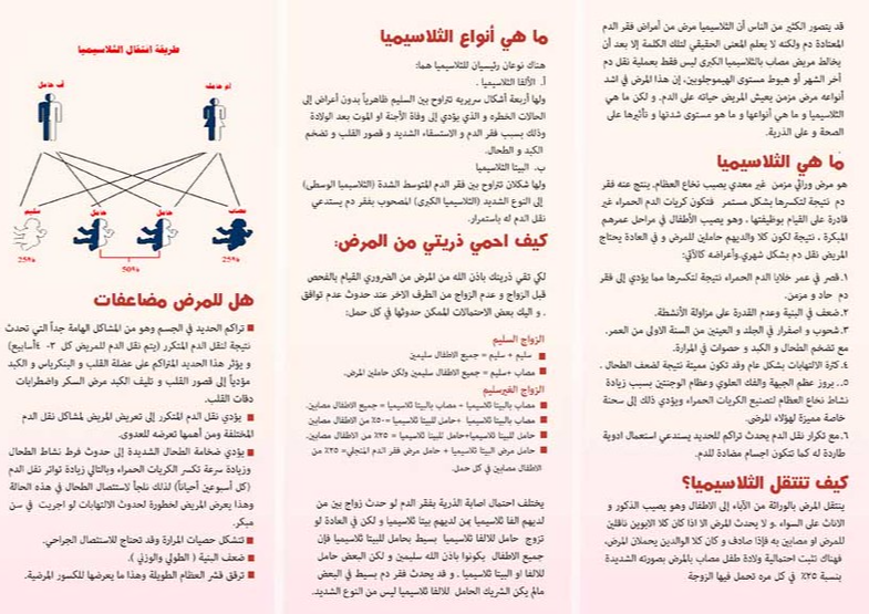 مطويات عن الثلاسيميا6