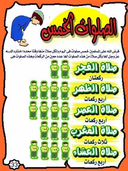 مطوية عن الصلاة للاطفال 5