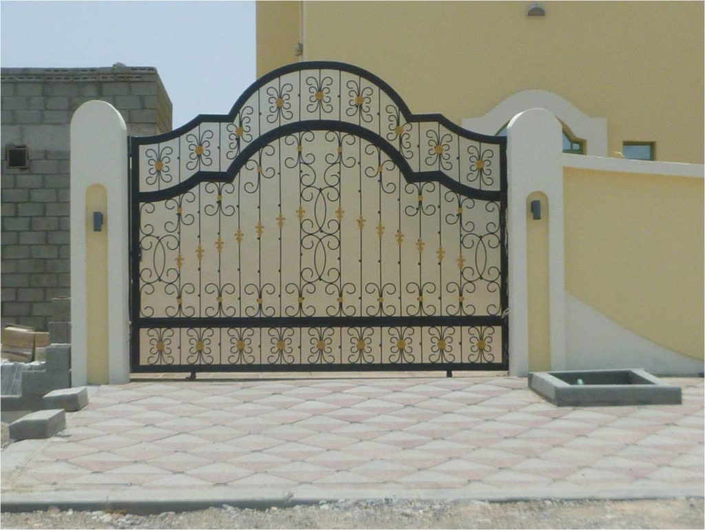 بوابات حديد جرار6