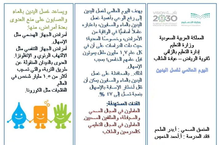 مطويات عن البيئة والتلوث4