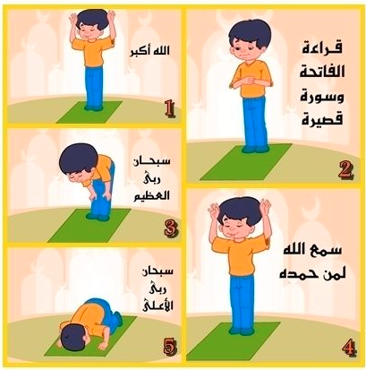 مطوية عن الصلاة للاطفال 1