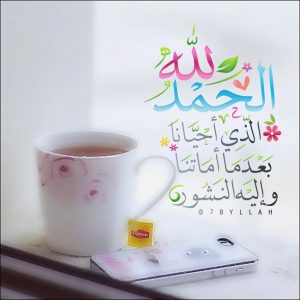 الحمد لله الذي أحيانا بعدما أماتنا وإليه النشور