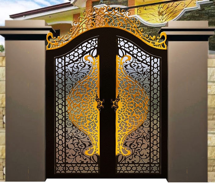 بوابات حديد ليزر 5