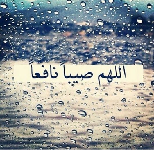 اللهم صيبا نافعا