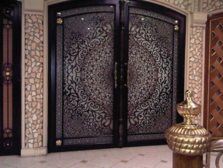 بوابات حديد للمنازل 2021 3