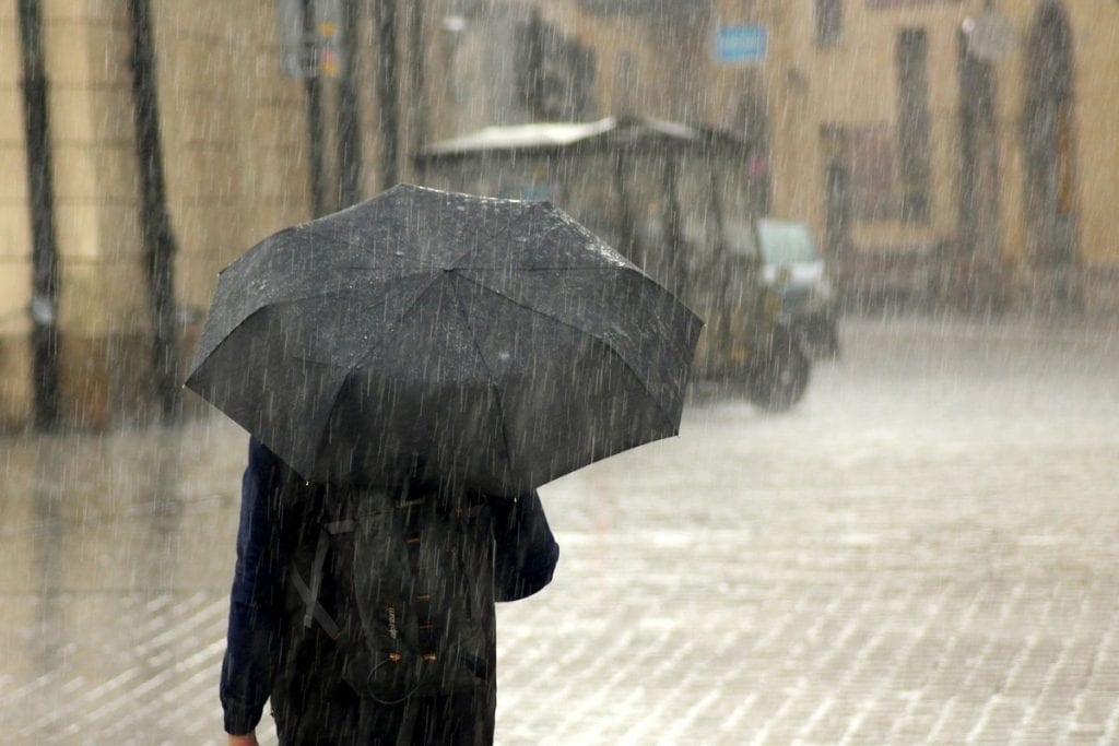 رؤية المطر في المنام للمهموم