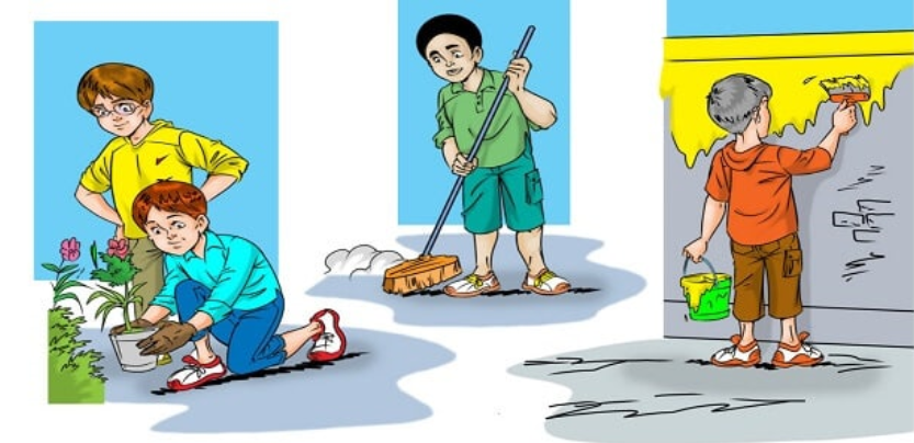كيف نحافظ على نظافة الحي