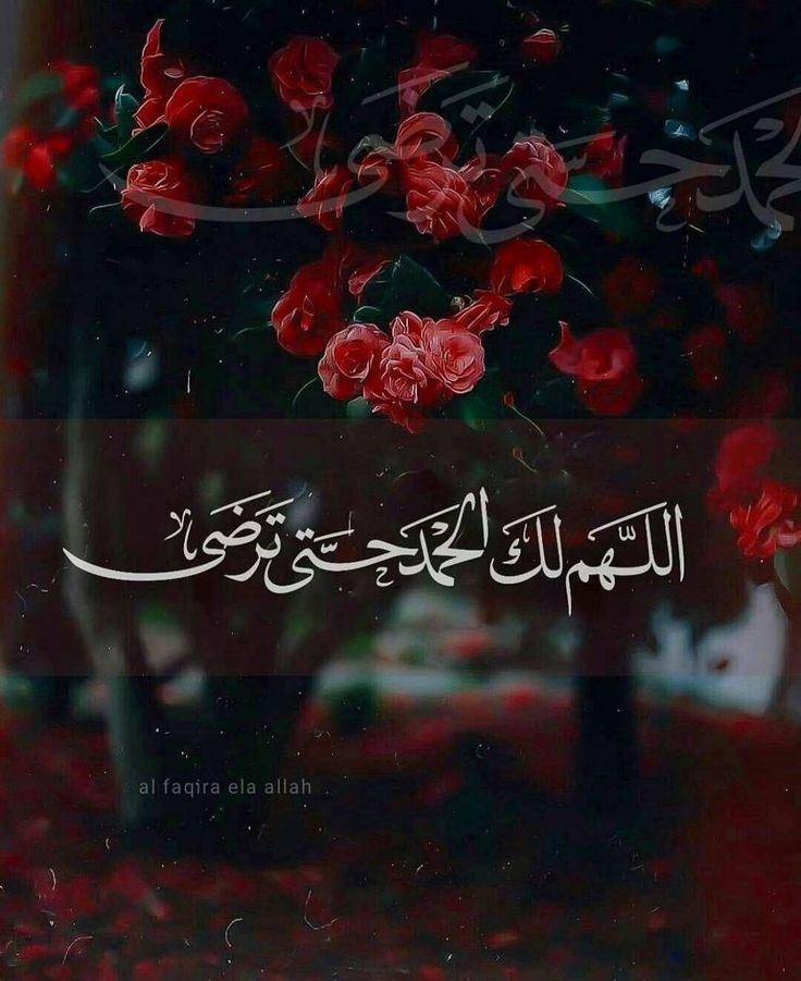 حكم قول اللهم لك الحمد حتى ترضى