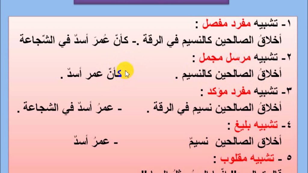 جمل عن التشبيه