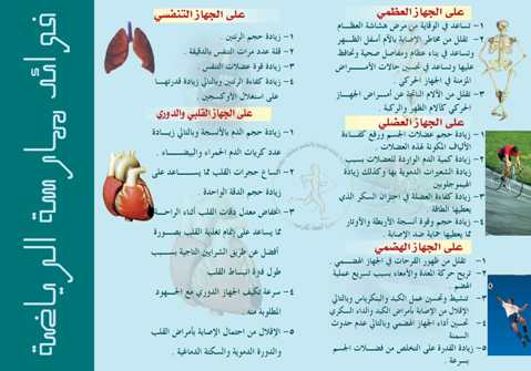مطوية عن ممارسة الرياضة 6