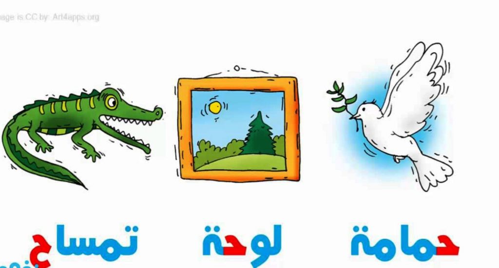 أشكال حرف الحاء 6