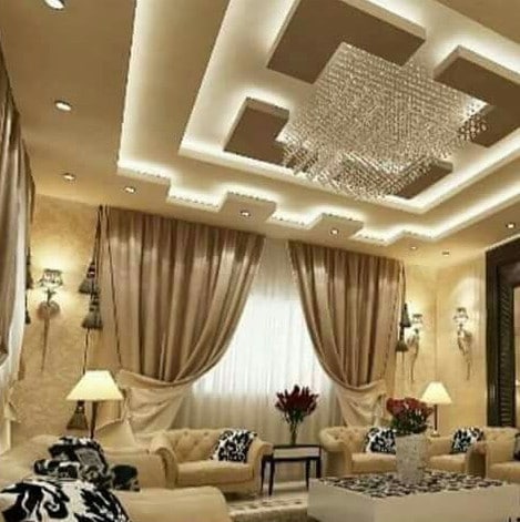 ديكورات جبس اسقف راقيه 2021 ١