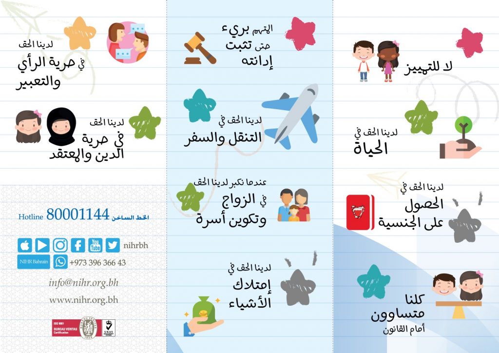 مطـويات عن حقوق الانسان