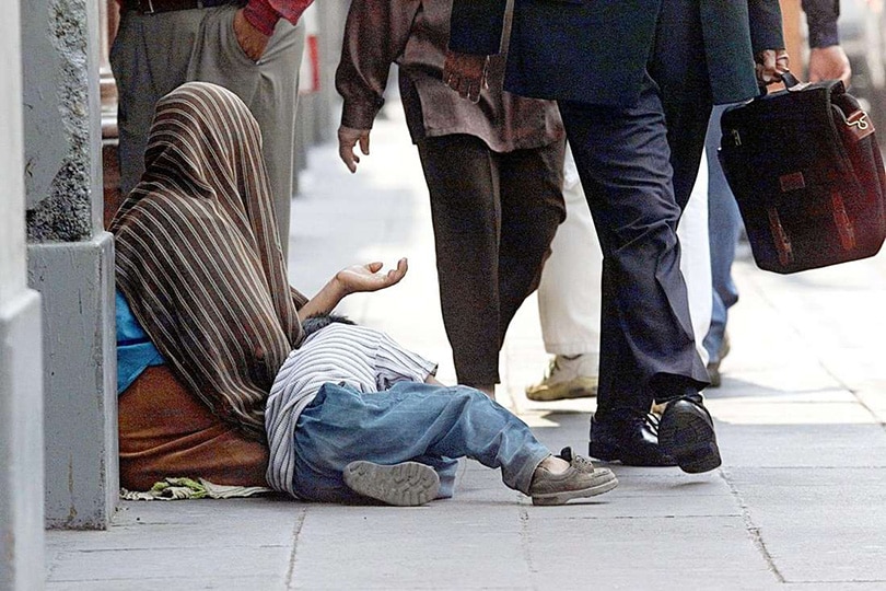 قصة عن التسول