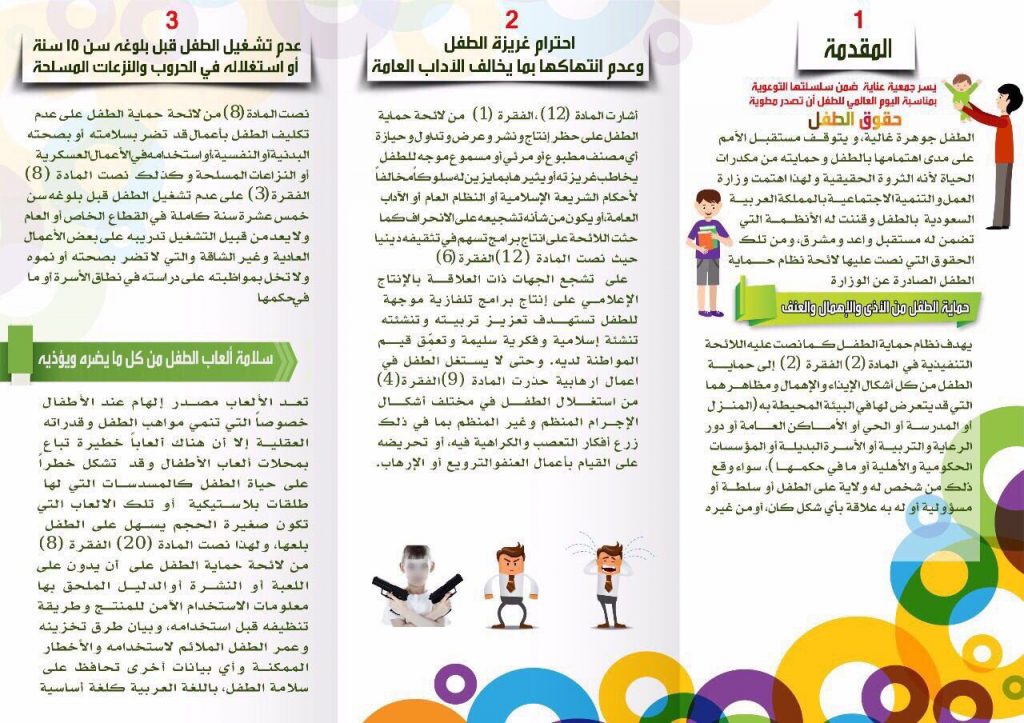 مطـويات عن حقوق الانسان