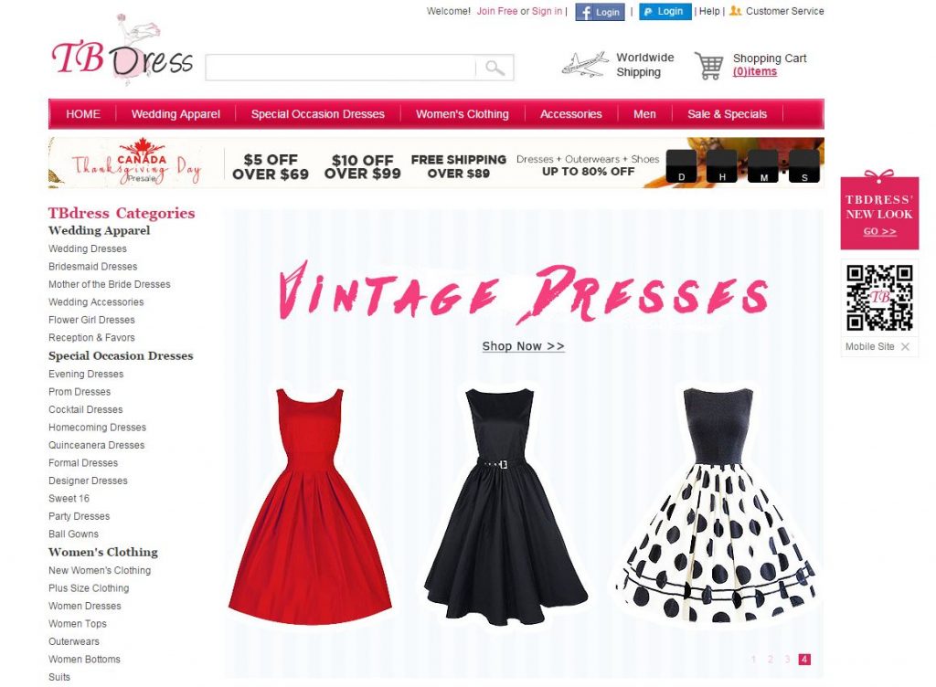 موقع Tbdress