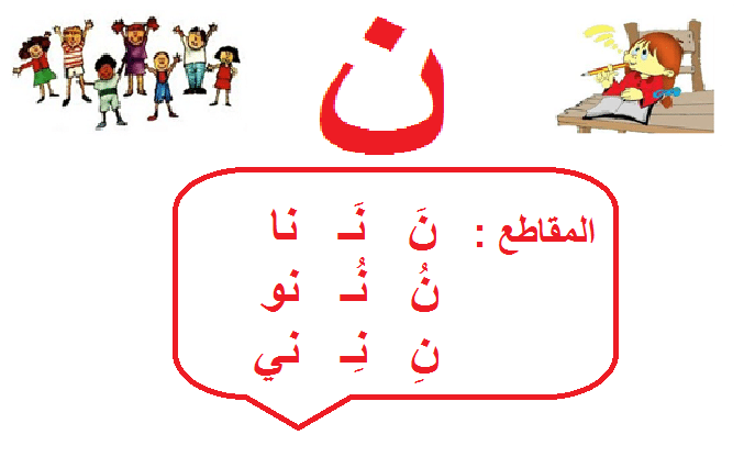 مطويات عن حرف النون 3