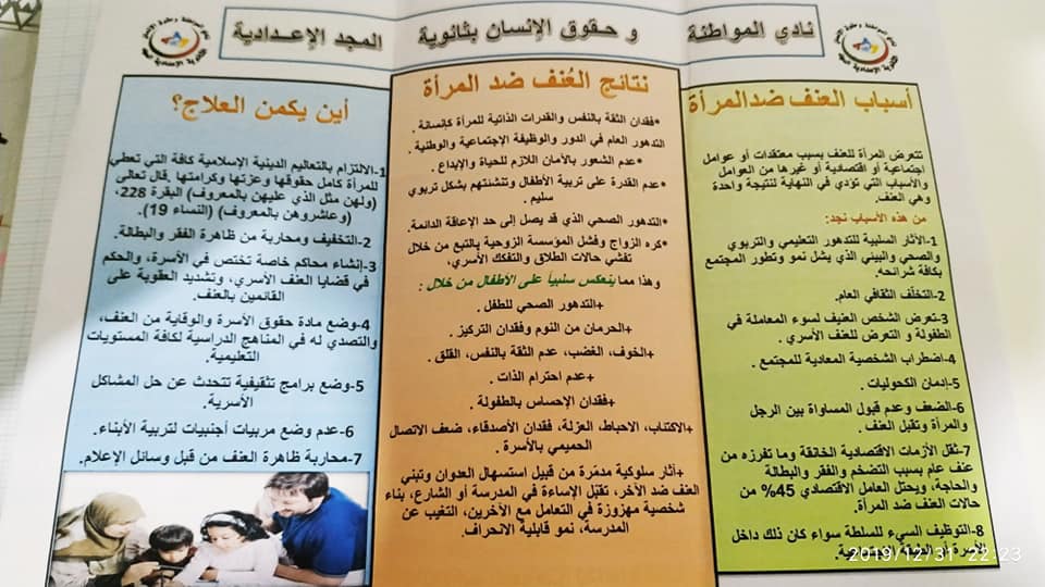 مطـويات عن العنف ضد المرأة 4