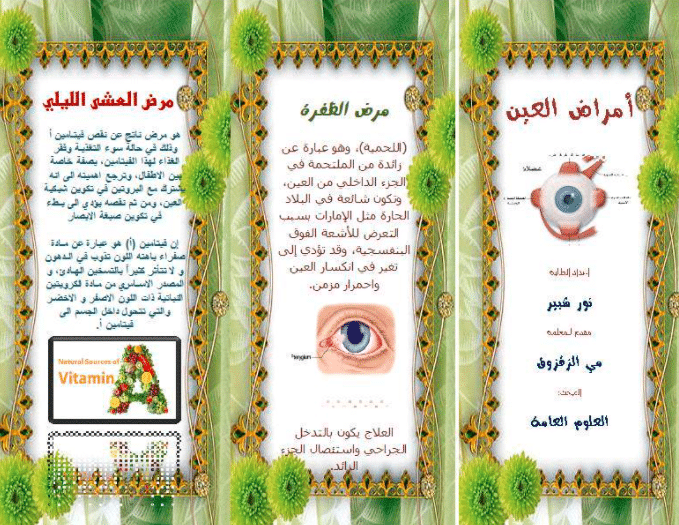 مطـويات عن صحة العين 5