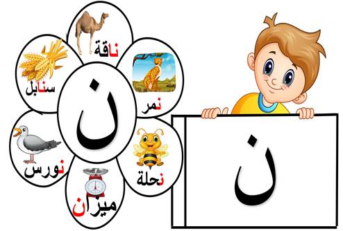 مطويات عن حرف النون6