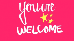 الرد على you are welcome
