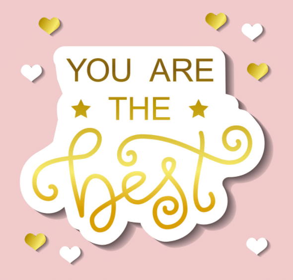 الرد على you are the best