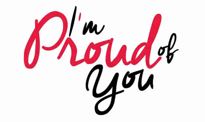 الرد على proud of you
