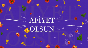 الرد على afiyet olsun