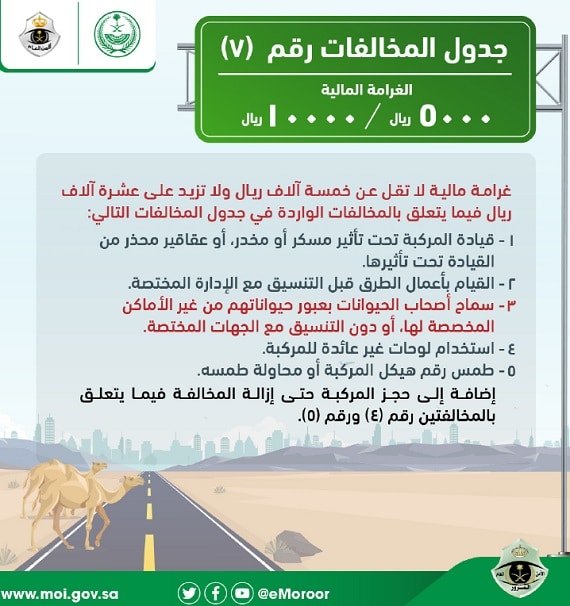مخالفات مرور الرياض3
