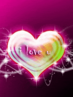 كلمة I love you متحركة4