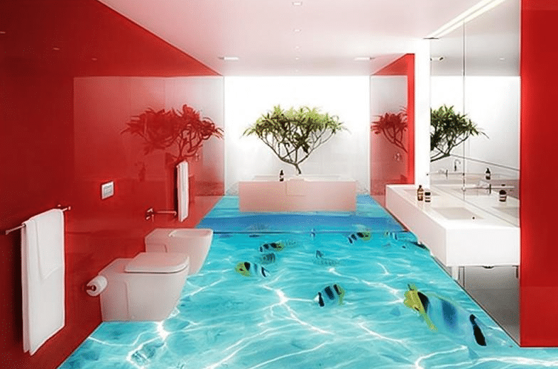 4ارضيات 3d للحمامات