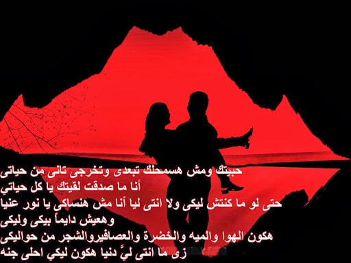بوستات مكتوب عليها كلام حب 1