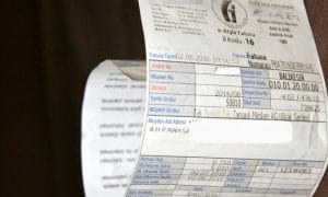 نموذج فاتورة فارغة psd