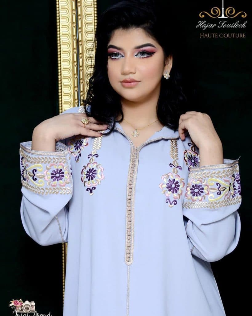 1جلابة مغربية 2021 صيفية