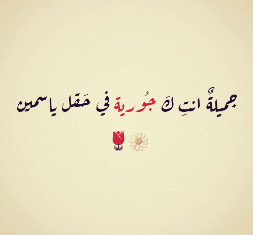 عبارات انت جميل