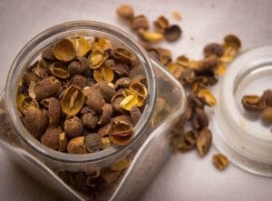 خلطة قشر القهوة لتنظيف الرحم