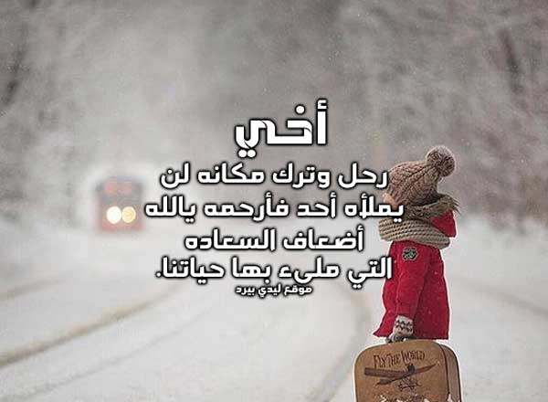 منشورات عن فقدان الأخ ٦