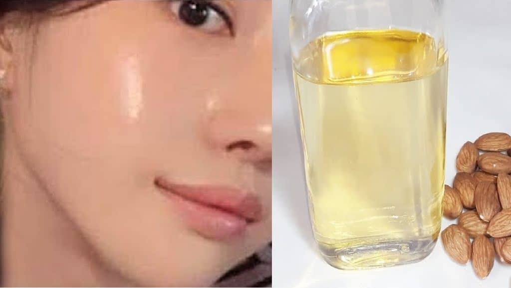 زيت اللوز للوجه قبل النوم
